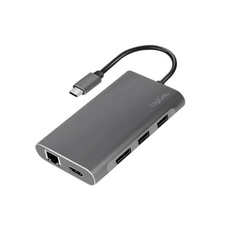 LogiLink USB-C Adapter - Sølv