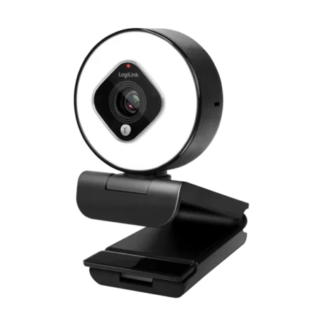 LogiLink LL1 Webcam 76° Full HD M/Lys