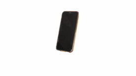 iPhone XR Black - 64GB - Bronze stand