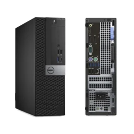 Dell OptiPlex 7050 SFF - Intel i5 7500 3,4 GHz 256GB SSD 8GB Win10 Pro - Sølv stand