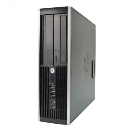 HP Compaq 8300 SFF - Intel i5 3470 3,2GHz 120GB SSD 8GB Win10 Pro - Sølv stand