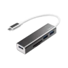 LogiLink USB-C Adapter - Sølv
