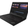 15" Lenovo ThinkPad T15p Gen 1 - Intel  i7-10750h 2,6GHz 1TB NVMe 32GB Nvidia GTX 1050 Win11 Pro - Sølv stand