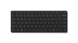 Microsoft Designer Compact Keyboard Wireless Bluetooth Matte Black - Tastatur - Nordisk - Sort