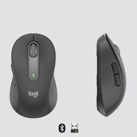 Logitech Signature M650 L Wireless Mouse, Graphite