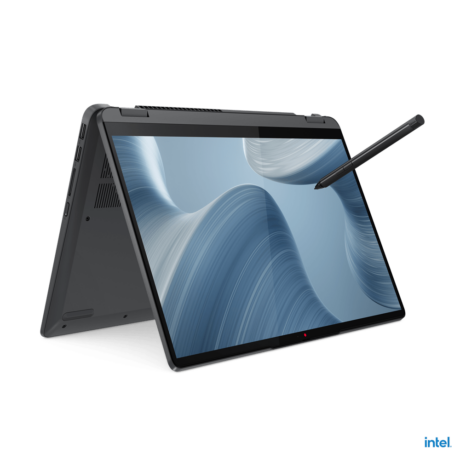 Lenovo IdeaPad Flex 5 14IAU7 14" 2.2K (2240x1400) IPS 300nits 100% sRGB - Intel Core i5- 1235U - 16GB RAM - 512GB NVMe SSD - Windows 11 - Med 3 års ON-SITE GARANTI - Genproduceret Sølv stand