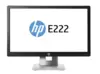 22" IPS Led HP Elite Display E222 Skærm - Full HD - Sølv stand