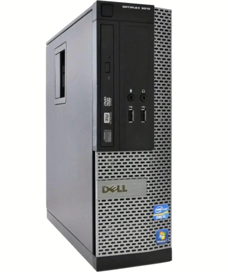Dell Optiplex 3010 SFF - Intel i3 3220 3,3GHz 120GB SSD 8GB Win10 Home - Sølv stand