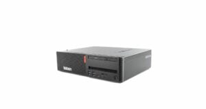 Lenovo ThinkCentre M720s SFF - Core i3 8100 3.6 GHz - 16 GB - 256 GB SSD - Win 11 - Guld stand