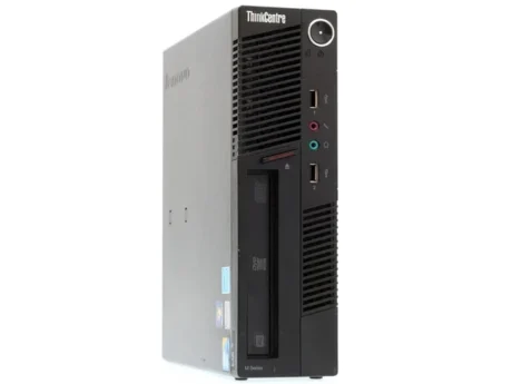Lenovo ThinkCentre M90 USFF - Intel i5 650 3,2GHz 128GB SSD 4GB Win7 Pro - Bronze stand