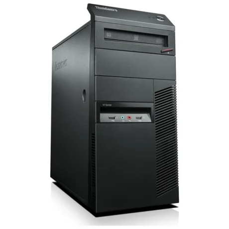 Lenovo M91p Microtower - Intel i5 2400 3,1GHz 120GB SSD 8GB Win10 Home - Sølv stand