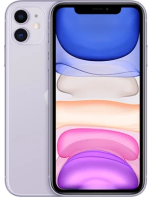 Apple iPhone 11 256GB (Lilla) - - Bronze stand