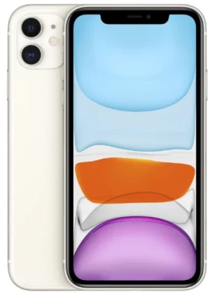 Apple iPhone 11 128GB (Hvid) - - Bronze stand