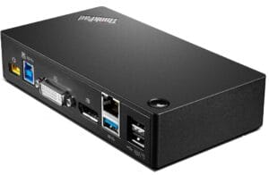 Lenovo ThinkPad USB 3.0 Pro Dock 40A7 Dockingstation – preowned (PSU and cabled included) – Guld stand – Guld stand