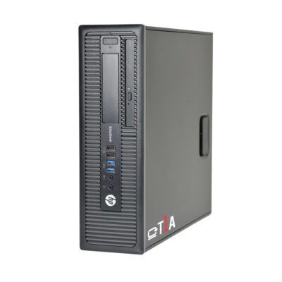 HP EliteDesk 800 G1 SFF I5-4570 240GB Windows 10 Pro 64-bit - Guld stand