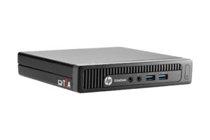 HP EliteDesk 800 G1 Ultraslim desktop I5-4570 500GB Windows 10 Pro 64-bit - Guld stand