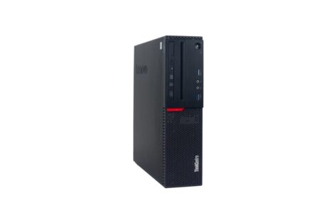 Lenovo ThinkCentre M900 SFF Intel Quad Core i5-6500-3.2 GHZ, Business Desktop Computer(Renewed) - Guld stand