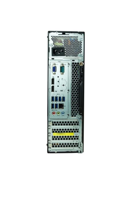 Lenovo ThinkCentre M900 SFF Intel Quad Core i5-6500-3.2 GHZ, Business Desktop Computer(Renewed) - Guld stand
