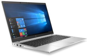 OUTLET: HP EliteBook 845 G7 - 14" Full-HD - Ryzen 5 4650U - 8GB RAM - 256GB SSD - Win10Pro - Dansk Keyboard - Sølv stand
