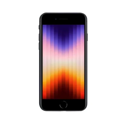 Apple iPhone SE 3.gen 64GB (Midnight) - Bronze stand