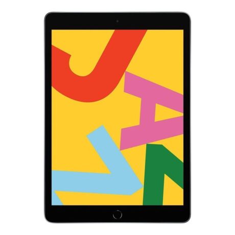 Apple iPad 7 32GB WiFi (Space Gray) - 2019 - Bronze stand