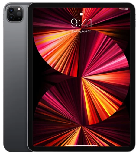 Apple iPad Pro 11" 256GB WiFi (Space Gray) - 2021 - - Sølv stand