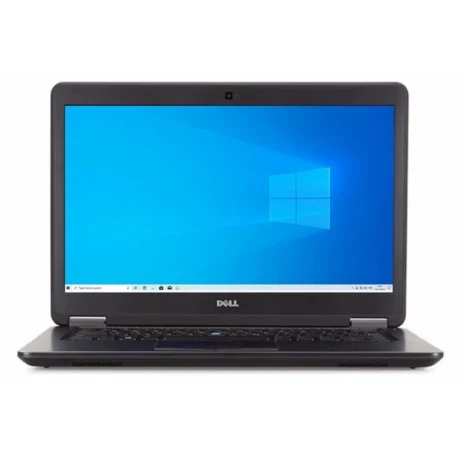 Dell Latitude E7450 14"- Intel i5 5300U 2,3GHz 256GB SSD 8GB Win10 Pro - Sølv stand