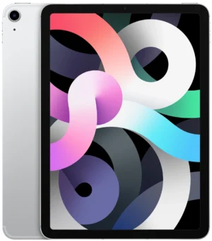 Apple iPad Air 4 10,9" 64GB WiFi + Cellular (Sølv) - 2020 - - Guld stand