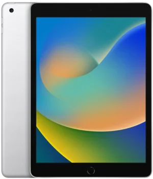 Apple iPad 9 64GB WiFi (Silver) - 2021 - - Guld stand