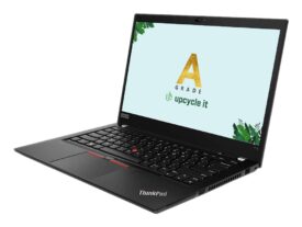 ThinkPad T14 Gen 1 i7-10610U 14" 32 GB RAM 512 GB SSD Windows 11 Pro Nordisk - Guld stand