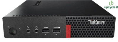 ThinkCentre M710Q Tiny i7-7500U 8 GB RAM 256 GB SSD Windows 10 Pro - Guld stand