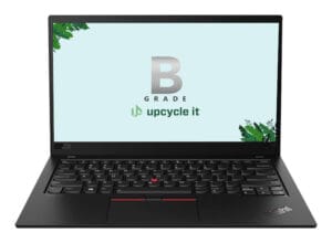 ThinkPad X1 Carbon 7th i5-8265U 14" 16 GB RAM 256 GB SSD Windows 11 Pro Nordisk - Sølv stand