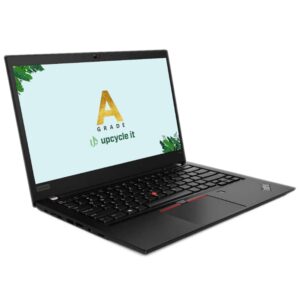 ThinkPad T495s AMD Ryzen 5 3500U 14" Touchskærm 16 GB RAM 256 GB SSD Windows 11 Pro Nordisk - Guld stand