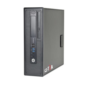 T1A HP EliteDesk 800 G1 Refurbished i5-4570 8 GB RAM 240 GB SSD Windows 10 Pro SFF PC