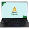 ThinkPadX1 Gen6 i7-8550U 14" 16 GB RAM 128 GB SSD Windows 11 Pro - Guld stand