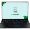 ThinkPadX1 Gen6 i7-8550U 14" 16 GB RAM 256 GB SSD Windows 11 Pro - Sølv stand