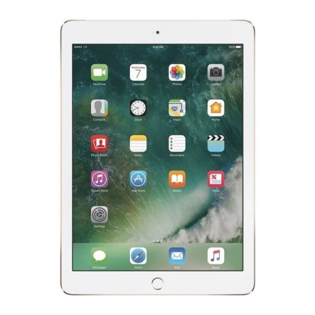 Apple iPad 5 32GB WiFi + Cellular (Sølv) - 2017 - Bronze stand