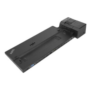 Lenovo ThinkPad Ultra Docking Station - Type 40AJ ThinkPad Docking Station VGA, HDMI 2.0, 2x DisplayPort 1.4 Dual 4K@60HZ Support Inkl. 135W oplader - uden nøgle - Genbrugt IT