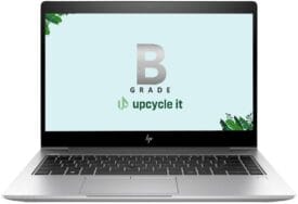 EliteBook 840 G6 i5-8365U 14" 8 GB RAM 256 GB SSD Windows 11 Pro Nordisk - Sølv stand