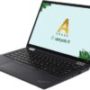 ThinkPad L390 Yoga i5-8265U Hybrid (2-i-1) 13.3" Touchskærm 8 GB RAM 256 GB SSD Windows 11 Pro - Guld stand