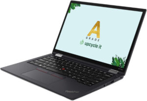 ThinkPad L390 Yoga i5-8265U Hybrid (2-i-1) 13.3" Touchskærm 8 GB RAM 256 GB SSD Windows 11 Pro - Guld stand