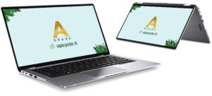 Latitude 7400 2-in-1 i5-8365U Hybrid (2-i-1) 14" Touchskærm 8 GB LPDDR3L-SDRAM 256 GB SSD Windows 11 Pro Nordisk - Guld stand