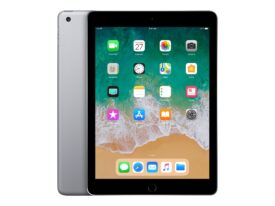 Apple Ipad 6th gen. (2018) 128GB LTE Space Gray - Guld stand - Guld stand