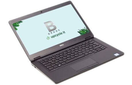 Inc Latitude 5480 i5-6200U 14" HD 8 GB RAM 128 GB SSD Windows 10 Pro - Sølv stand