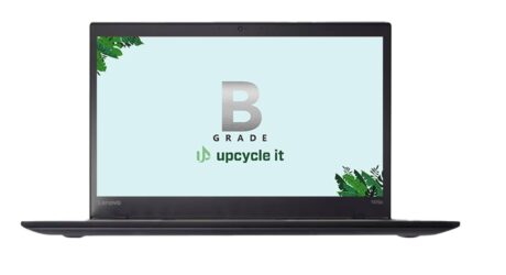 ThinkPad T470s i5-6300U 14" 8 GB RAM 256 GB SSD Windows 10 Pro - Sølv stand