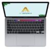 MacBook Pro 2019 i5-8279U 33 cm (13") 16 GB RAM 256 GB SSD macOS Mojave Space Grey - Guld stand