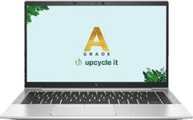 EliteBook 840 G7 i5-10210U 14" 16 GB RAM 250 GB SSD Windows 11 Pro Nordisk - Guld stand