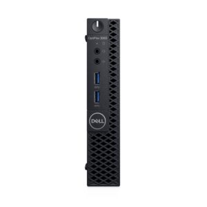 Inc. OptiPlex 3060 Micro i5-8500T 8 GB RAM 256 GB SSD Windows 11 Pro MFF - Guld stand