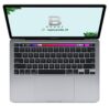 MacBook Pro 2019 i5-8279U 33 cm (13") 16 GB RAM 256 GB SSD macOS Mojave Nordisk Space Grey - Sølv stand