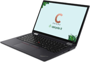 ThinkPad L390 Yoga i5-8265U Hybrid (2-i-1) 13.3" Touchskærm 8 GB RAM 256 GB SSD Windows 11 Pro - Bronze stand